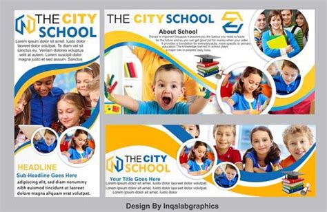 3 Best School Banner Free Vector Templates Psd And Cdr File Schools