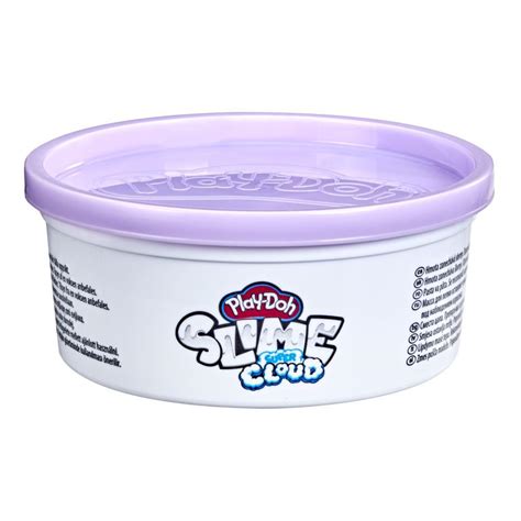 Play Doh Slime Super Cloud Single Can Of Violet Fluffy Compound For