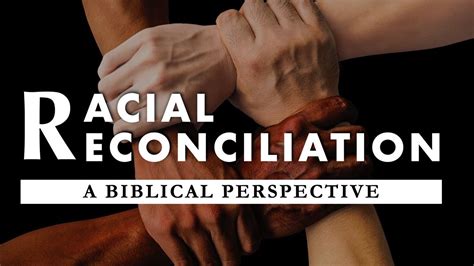 Racial Reconciliation A Biblical Perspective Diego Silva Youtube