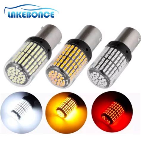 LED 144SMD Car Signal Brake Light Bulb 12V 24V 1156 1157 T20 7440 7443