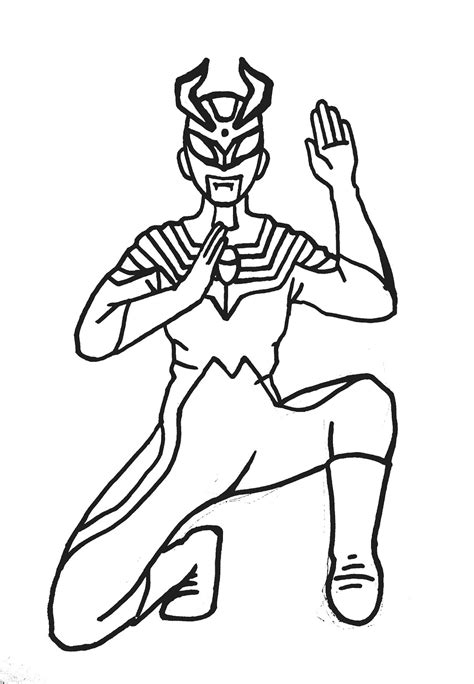 Mewarnai Ultraman Taiga