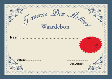 Waardebon ‹ Artiest