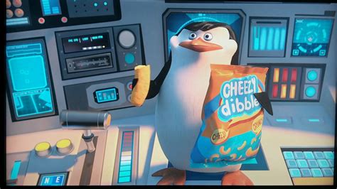 Penguins Of Madagascar 2014 Movie Clip Skipper Eats Cheesy Dibbles