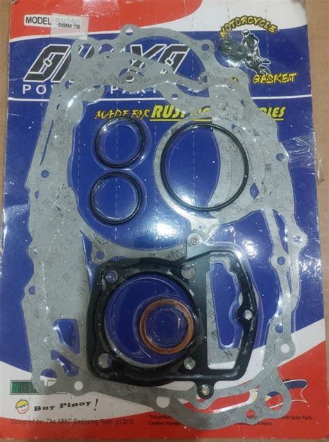 RUSI SIGMA250 OVERHAULING GASKET Lazada PH