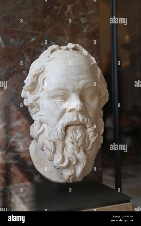 Socrates 470 469 399 BC Classical Greek Philosopher Bust Of