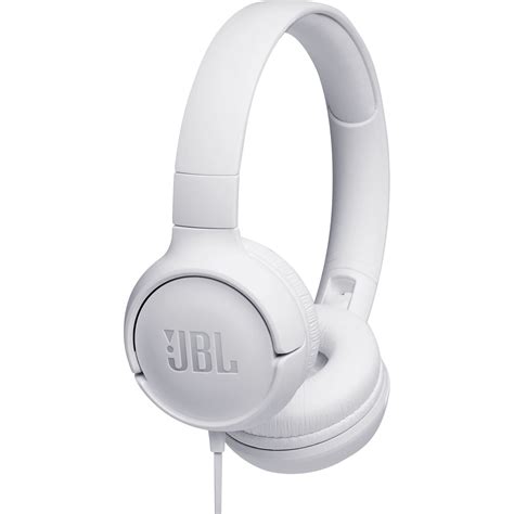 Jbl Tune Wired On Ear Headphones White Jblt Whtam B H