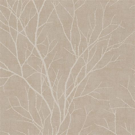 Sample Rasch Twig Tree Branch Pattern Wallpaper Modern Non Woven