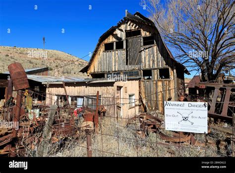 Gold King Mine Ghost Town Jerome Arizona Usa Stock Photo Alamy