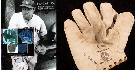 MLB Guante de Babe Ruth subastado en 1 5 Millones de Dólares el más