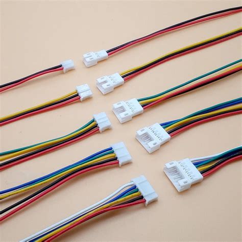 10pair Micro Jst Ph 2 0 2p 3p 4p 5p 6pin Male Female Plug Connector With Wire Cables 100mm