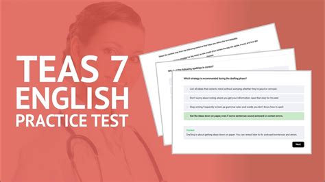 Teas English Practice Test Teas English Updated Youtube