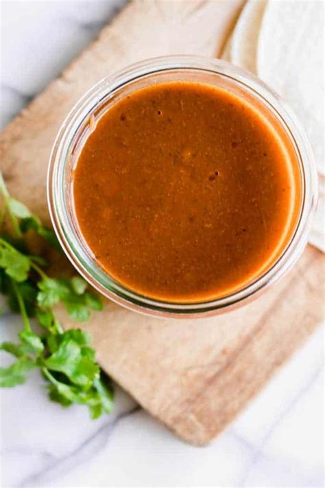 Best Ever Enchilada Sauce Recipe Tex Mex Chili Gravy House Of Yumm