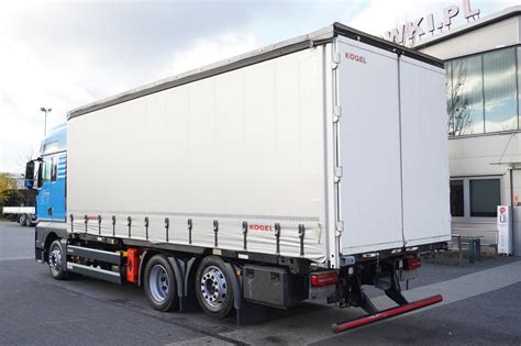 Camion Rideaux Coulissants Man Tgx E Bdf Curtain Kogel