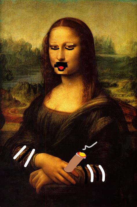 I Photoshopped Mona Lisa Into A Edgy Emo Girl By Gmodguy2001 On Deviantart