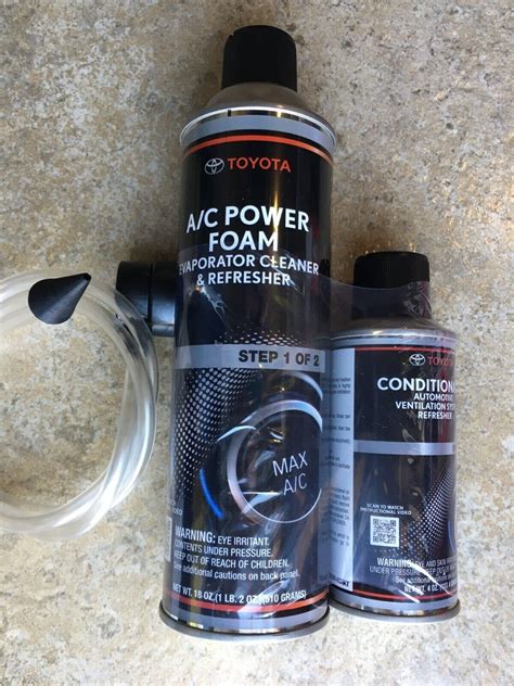 Toyota Genuine OEM AC Power Foam Evaporator Cleaner Refresher EBay