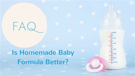 Is Homemade Baby Formula Better? - Baby Formula Expert