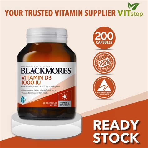 Jual Blackmores Vitamin D Iu Iu Capsules Kapsul