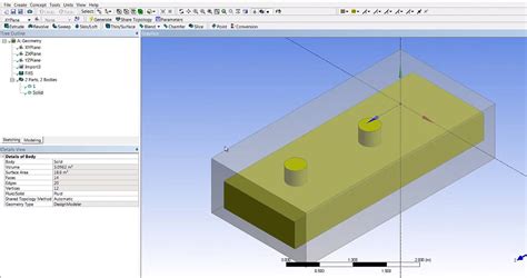 Ansys DesignModeler Tutorials CFD NINJA