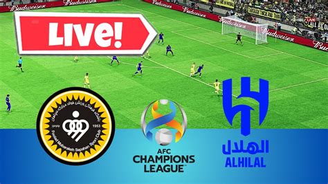 Sepahan Vs Al Hilal Afc Champions League Efootball Pes Youtube