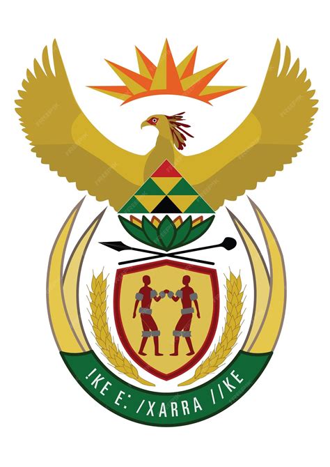 Premium Vector | Coat of arms of south africa heraldic