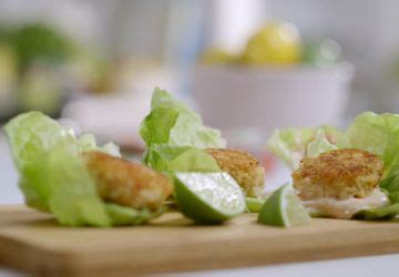 Mini croquettes de crabe et tilapia et mayonnaise épicée Glouton