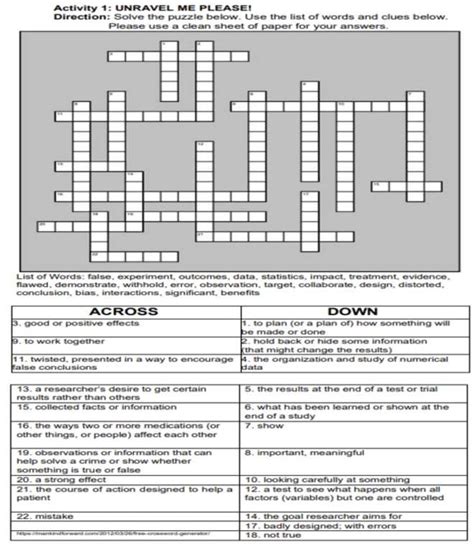 SOLVED Activity 1 UNRAVEL ME PLEASE Direction Solve The Puzzle