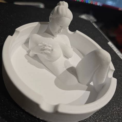 D Printer Files Mf File Naked Woman Ashtray Nsfw Creality Cloud