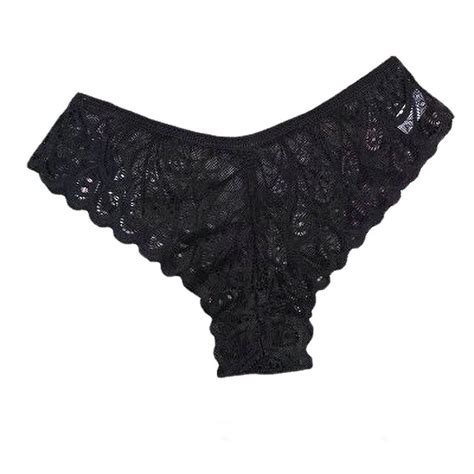 Women Lingerie G String Lace Underwear Female Sexy T Back Thong Hot Sale Transparent Panties