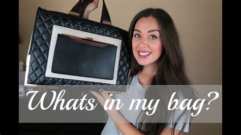 What Is In My Bag Tasha Parker Youtube