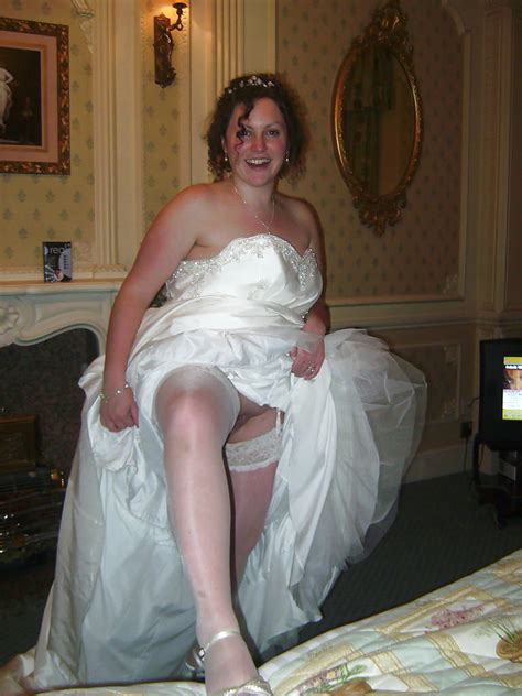 Brides Wedding Voyeur Upskirt White Panties And Bra Porn Pictures Xxx