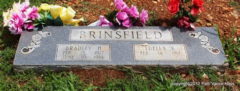 Bradley H Brinsfield 1922 1994 Find A Grave Memorial