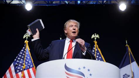 Trump Brings Personal Bible For Religious Appeal Cnn Politics