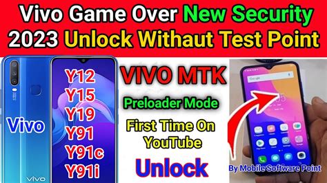 Vivo Unlock Mtk Game Over How To Unlock Vivo Phone Pin Password