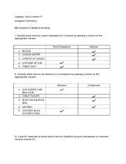 Legaspi M2 Lesson 2 Docx Legaspi Josh Lorenzo P Inorganic Chemistry