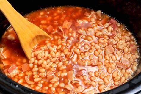 Homemade Slow Cooker Baked Beans Recipe Cart