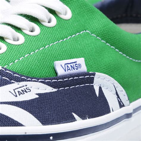 Vans Vault Og Era Lx Palm Leaf Navy And Green End Global