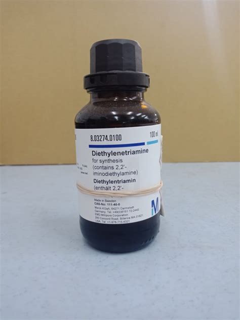 Diethylenetriamine for synthesis | VNK Supply & Services