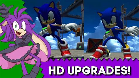 Sonic Goes HD Sonic Adventure 2 Battle HD Sonic Model Mod