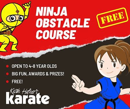 Free Ninja Obstacle Course for Kids | Ann Arbor with Kids