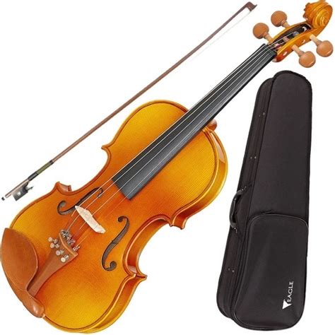 Violino Eagle Ve Estojo Arco Breu Lan Amento Off