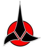 The Klingon insignia Symbol