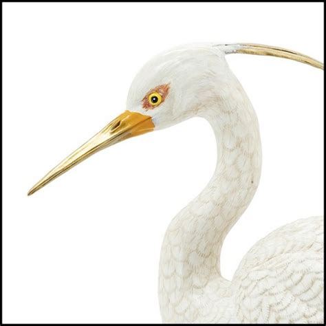 Sculpture 162 Porcelain Heron