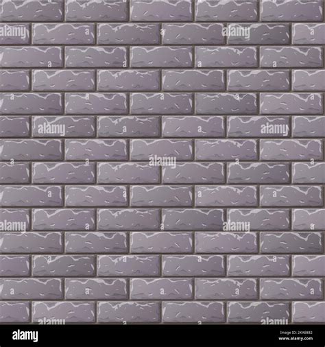 Old Gray Brick Wall Seamless Pattern for Continuous Replicate Stock Vector Image & Art - Alamy