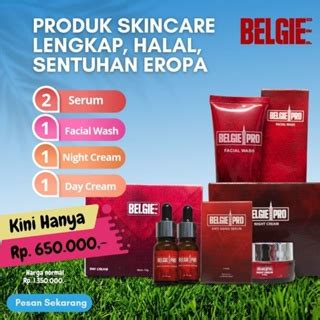 Jual Paket Belgie Pro Skincare Original Asli Bpom Dan Halal Mui