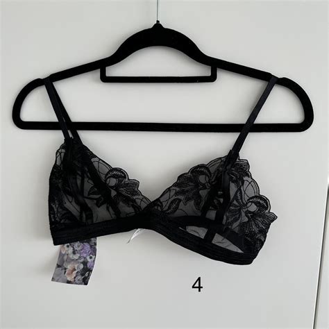 Womens Black Bra Depop