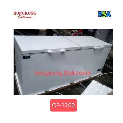 Jual Rsa Cf Chest Freezer Box Kapasitas Liter Shopee Indonesia