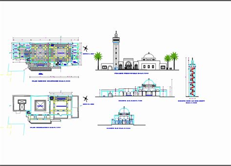 Mosque In Autocad Cad Download 37081 Kb Bibliocad