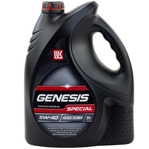 Engine Oil Lukoil Genesis Special SAE 5W-40 7 liter + oil filter , 48,95