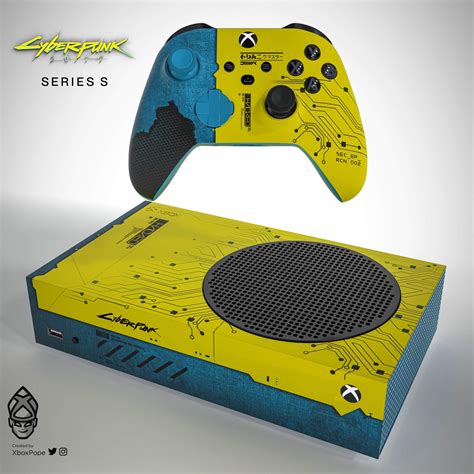 Así luce la impresionante Xbox Series S de Cyberpunk 2077 creada por un fan