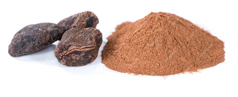 Premium Photo Cola Nut Powder Isolated On White